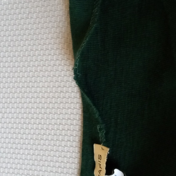 Balenciaga Paris Green Wool Pullover Sweater Size 38 - Picture 12 of 12